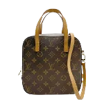 Brown Canvas Louis Vuitton Spontini