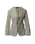 White Cotton Isabel Marant Blazer