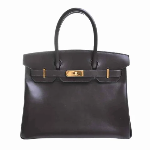 Brown Leather Hermès Handbag