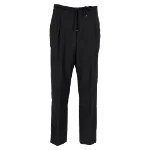 Black Wool Yves Saint Laurent Pants