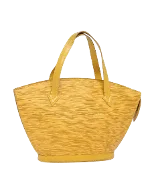 Yellow Leather Louis Vuitton Saint Jacques