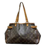 Brown Canvas Louis Vuitton Batignolles