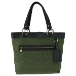 Green Canvas Louis Vuitton Lucille