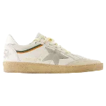 White Leather Golden Goose Sneakers