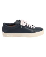 Blue Leather Stuart Weitzman Sneakers