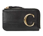 Black Leather Chloé Wallet