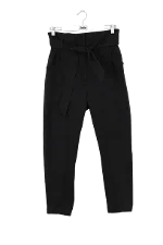 Black Cotton IRO Pants