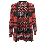 Red Knit M Missoni Cardigan