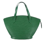 Green Leather Louis Vuitton Saint Jacques