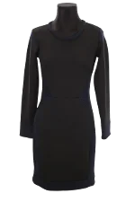 Black Polyester Sonia Rykiel Dress