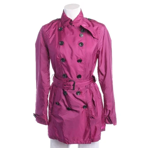 Pink Fabric Burberry Coat