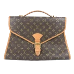 Brown Canvas Louis Vuitton Beverly