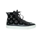 Black Velvet Louis Vuitton Sneakers