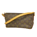 Brown Canvas Louis Vuitton Trotteur