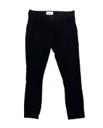 Black Cotton Ann Demeulemeester Pants