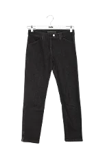 Black Cotton Balenciaga Jeans