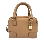 Beige Leather Loewe Amazona