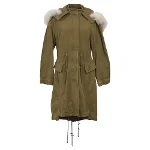 Green Cotton Alexander McQueen Coat