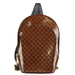 Brown Leather Celine Backpack