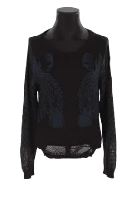 Black Wool Armani Sweater