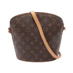 Brown Canvas Louis Vuitton Crossbody Bag