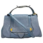 Blue Leather Marc Jacobs Handbag