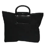 Black Fabric Salvatore Ferragamo Handbag