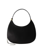Black Leather Magda Butrym Shoulder bags