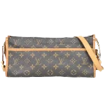 Brown Canvas Louis Vuitton Popincourt