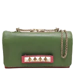 Multicolor Leather Valentino Clutch