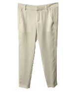 White Polyester Vince Pants