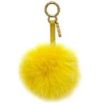 Yellow Fur Fendi Charm