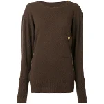 Brown Cashmere Chanel Sweater