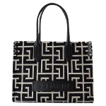 Black Cotton Balmain Tote