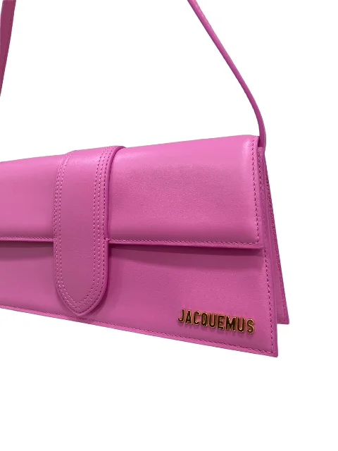 Pink Leather Jacquemus Le Bambino