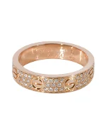 Metallic Rose Gold Cartier Ring