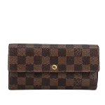 Brown Canvas Louis Vuitton Wallet