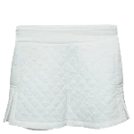 White Fabric Chanel Shorts