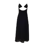 Black Fabric Yves Saint Laurent Dress