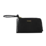 Black Leather Jil Sander Wallet