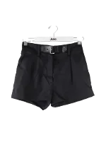 Black Fabric Prada Shorts