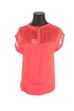 Red Silk Paul Smith Top