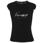 Black Fabric Versace Jeans Couture Top