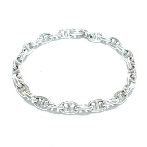 Silver Metal Hermès Bracelet
