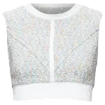 White Polyester Louis Vuitton Top