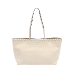 White Leather Valentino Tote