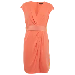 Orange Fabric Max Mara Dress