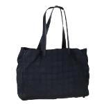 Black Nylon Chanel Tote