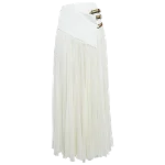 White Fabric Lanvin Skirt