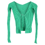 Green Fabric Jacquemus Top